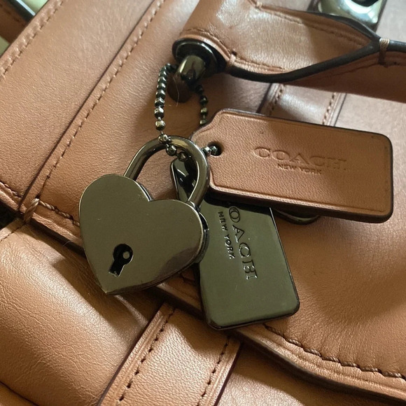 Coach Swagger 27 Satchel Dusty Rose - Picture 4 of 7